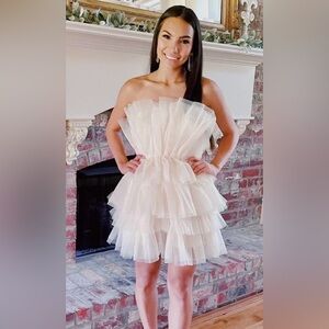 Hazel and Olive Tulle Mini Dress